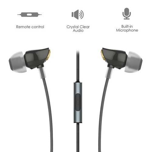 Rock Zircon Stereo Earphone