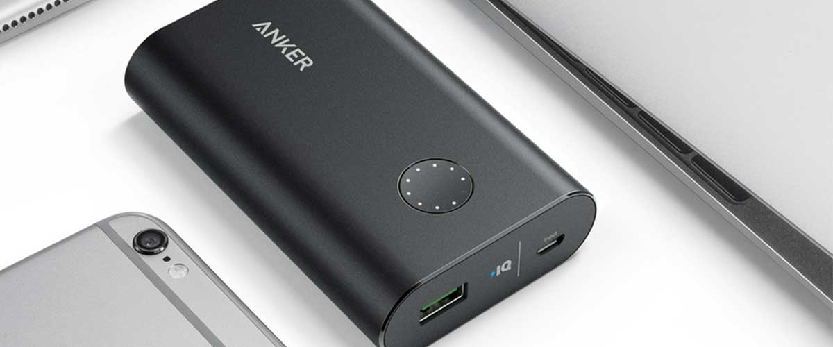 Anker PowerCore+ 10050 Premium Aluminum Portable Charger with Qualcomm Quick Charge 3.0