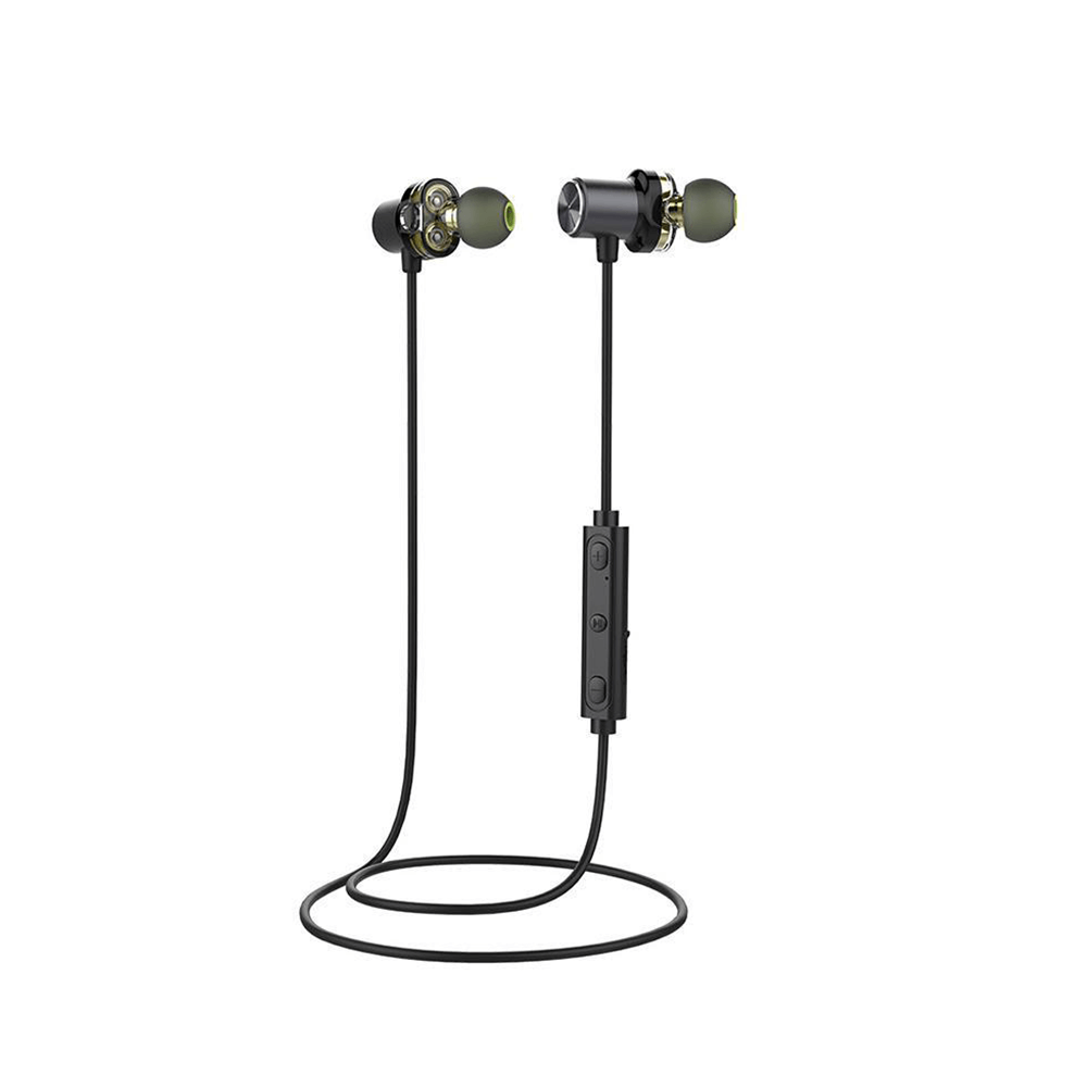 Awei X650BL Bluetooth Dual Driver Magnetic In-ear Earphone