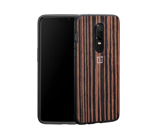OnePlus-6-Ebony-Wood-Bumper-Case