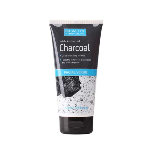 Beauty Formulas Charcoal Facial Scrub - 150ml