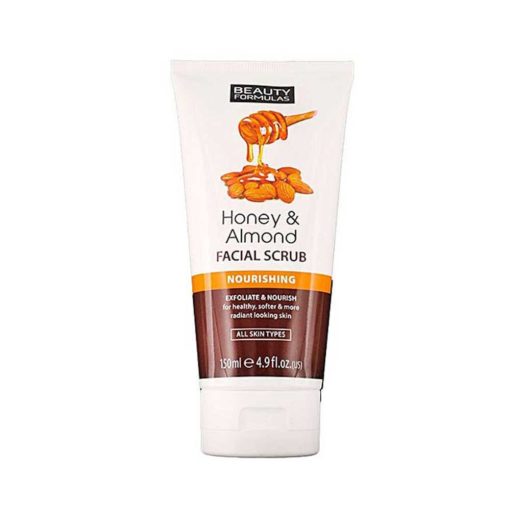 Beauty Formulas Honey & Almond Facial Scrub – 150ml