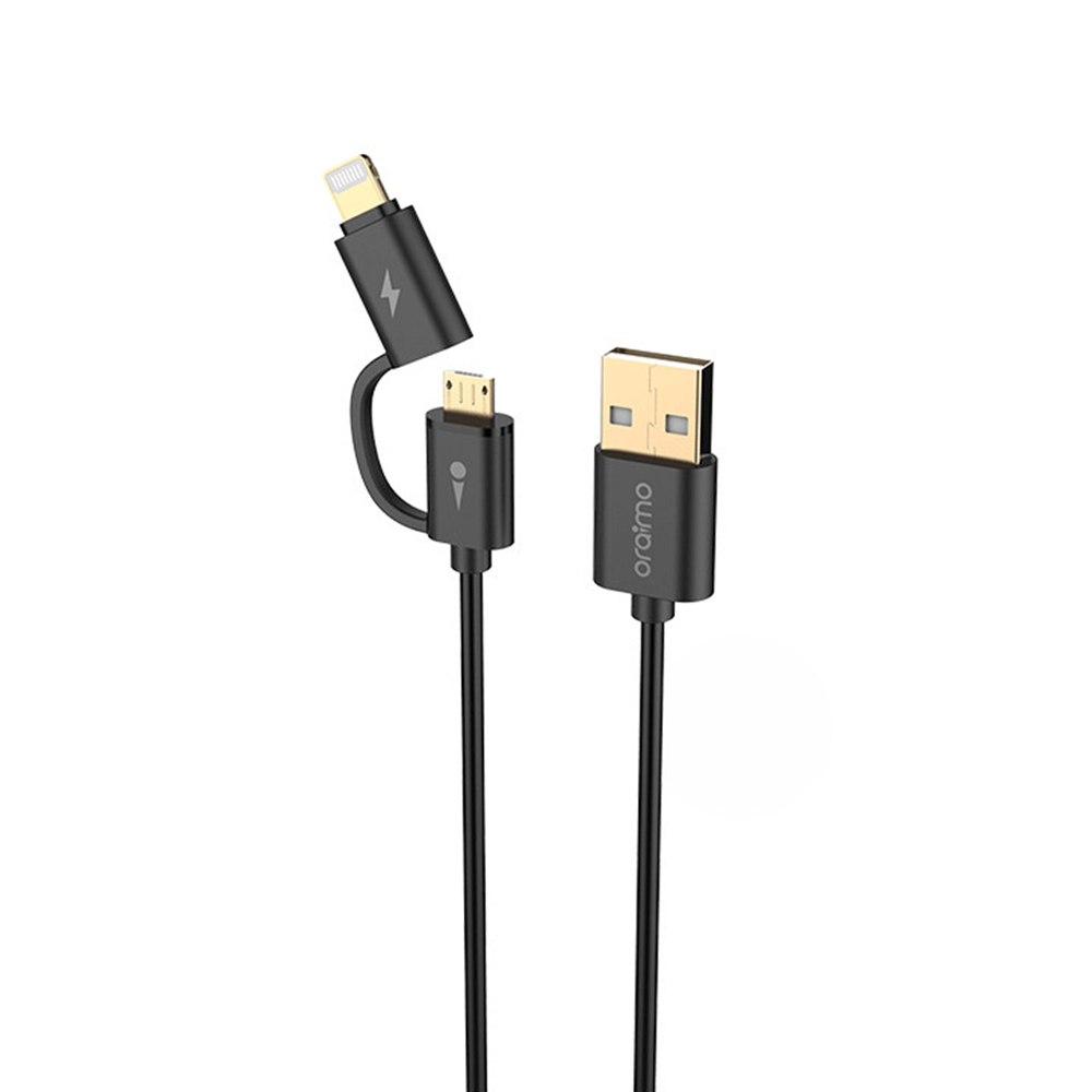 Oraimo BAMBOO TWIN HEAD 1m Fast Charging Cable