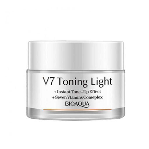 BIOAQUA V7 Toning Light Cream Whitening Skincare Moisturizing Face Cream - 50gm