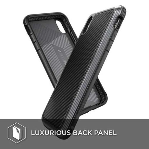 X-Doria-iPhone-XS-Max-Defense-Lux-Case--Black-Carbon-2