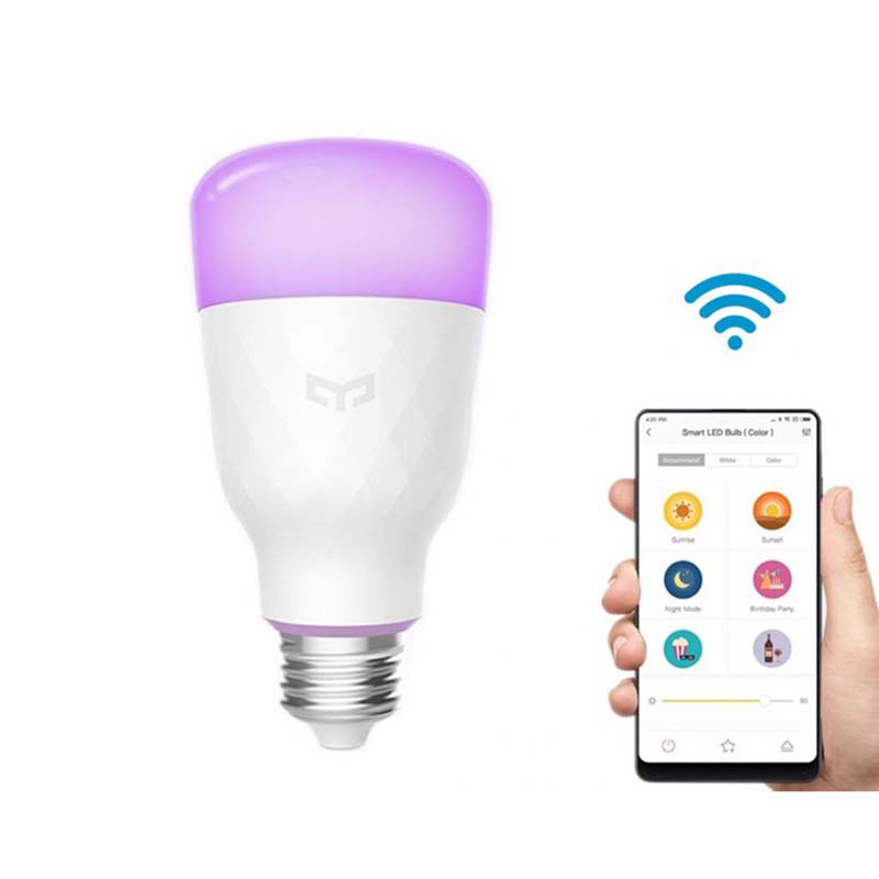 Xiaomi Yeelight Smart Light Bulb with Google Assistant