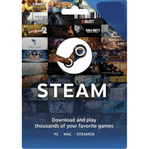 Steam Gift Card (US) - Digital Code [Email Delivery]
