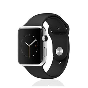 Coteetci Soft Silicone Replacement Strap Sport Band for Apple Watch 42mm