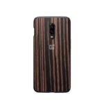 OnePlus 6T Ebony Wood Bumper Case