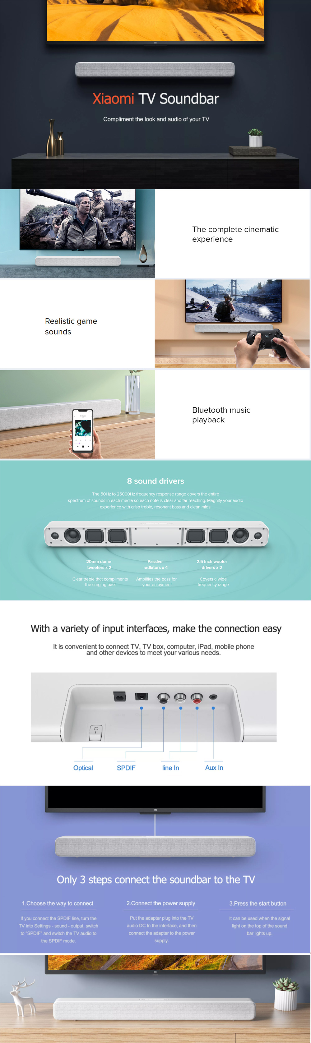 Xiaomi Mi Soundbar Speaker 5