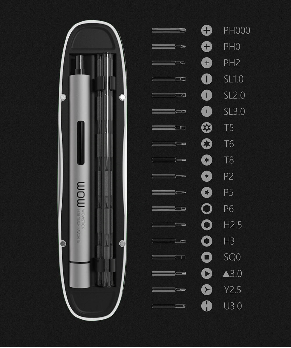 Xiaomi WOWSTICK 1fs Electric Screwdriver Set penguin.com.bd