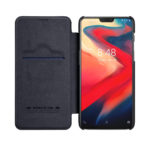 Nillkin Qin Flip Case For OnePlus 6 - Black penguin.com