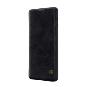 Nillkin Qin Flip Case For Samsung Galaxy S10-Black penguin.com