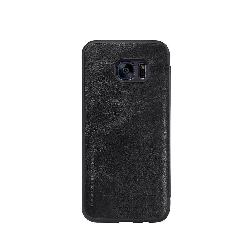 Nillkin Samsung Galaxy S7 Edge Qin Flip Case - Black