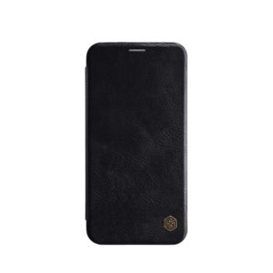 Nillkin iPhone XS Max Qin Flip Case – Black