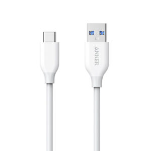 Anker PowerLine 3ft USB-C to USB 3.0 Cable - White