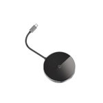 Baseus-Circular-Mirror-Wireless-Charger-USB-Type-C-HUB-3.0