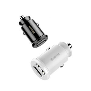 Baseus Mini Car Charger Dual Q3.0 penguin.com.bd