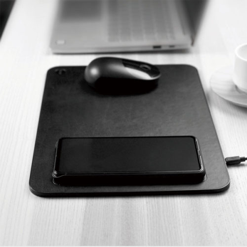 Xiaomi-MIIIW-Qi-Wireless-Charger-PU-Leather-Mouse-Pad-5