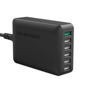 RAVPower QC 3.0 60W 6-Port Desktop Charger