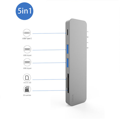 WIWU-T8-Lite-5-in-1-Type-C-Hub-Adapter-3