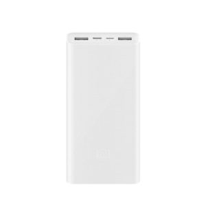 Xiaomi Mi 20000mAh 3 USB C 18W Power Bank - White