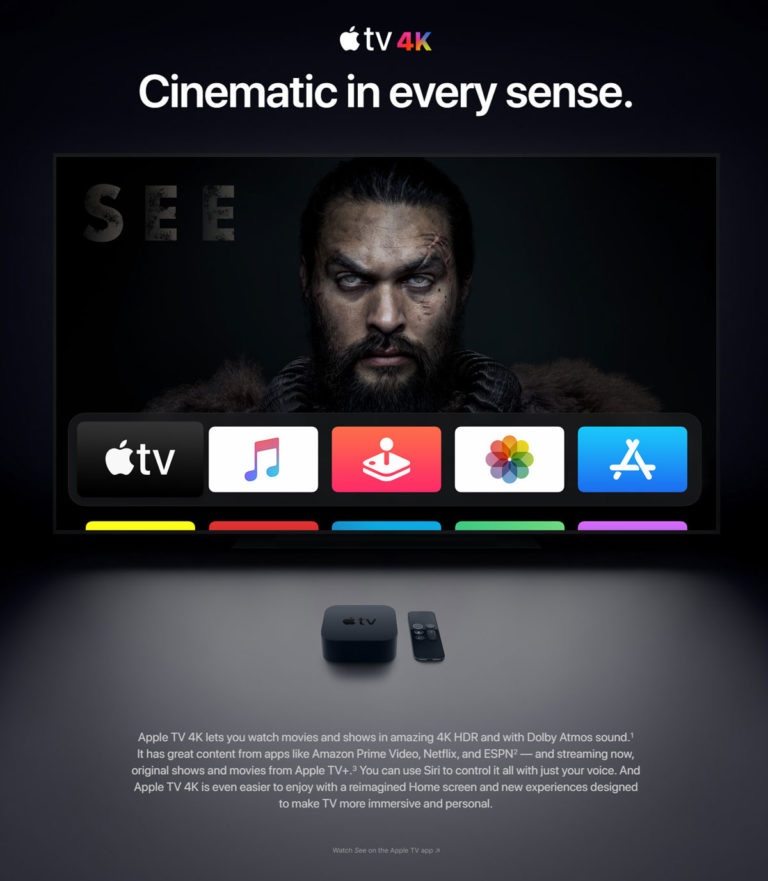 Apple TV 4K 64GB 5th Gen