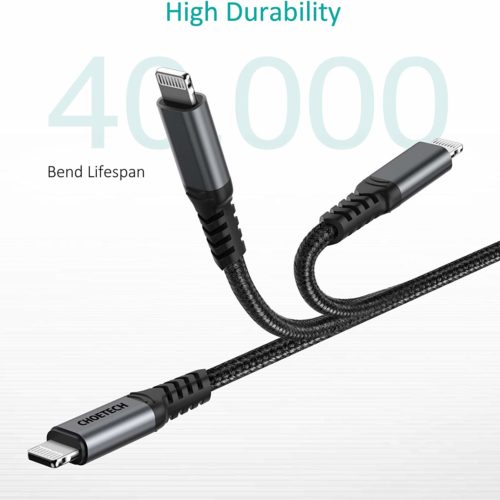 Choetech USB C to Lightning Cable MFI 6ft (IP0039) 4