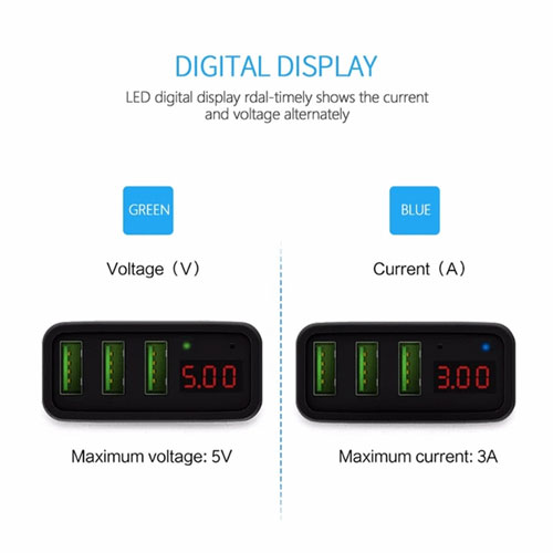 Choetech-Universal-3-USB-Charger-LED-Display-EU-Plug-Wall-Charger-(C0027)-2
