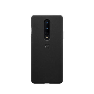 OnePlus 8 Sandstone Bumper Case Black