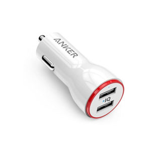 Anker PowerDrive 2 Ports Car Charger White