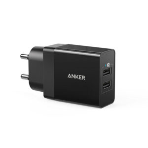 Anker PowerPort 2 Lite Dual USB Wall Charger (A2129) - Black