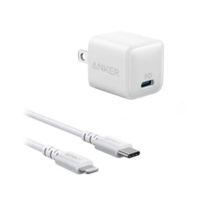 Anker PowerPort 18W PD Nano Wall Charger Bundle