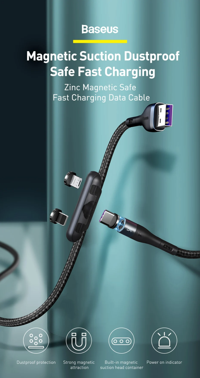 Baseus Zinc Safe Fast Charging Data Cable
