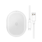 Baseus 15W Cobble Qi Wireless Charger (WXYS-01) - White