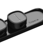 Baseus Peas Magnetic Cable Organizer Cable (ACWDJ-01) - Black