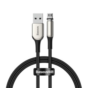 Baseus Zinc Magnetic Cable Micro USB 2A 1M (CAMXC-H01) - Black