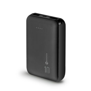 Baykron 10000 mAh Dual USB Power Bank (BA-PB-BLK-100) - Black