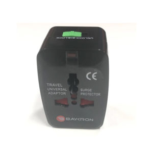 Baykron Universal World Travel Adapter (ITC001) - Black