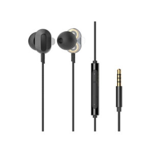 HP DHE-7003 Wired In-Ear Earphone - Black penguin.com.bd