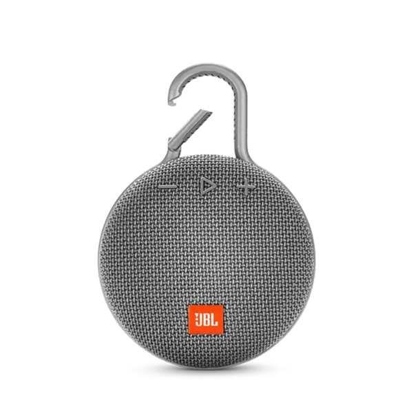 JBL Clip 3 Portable Bluetooth Speaker - Grey