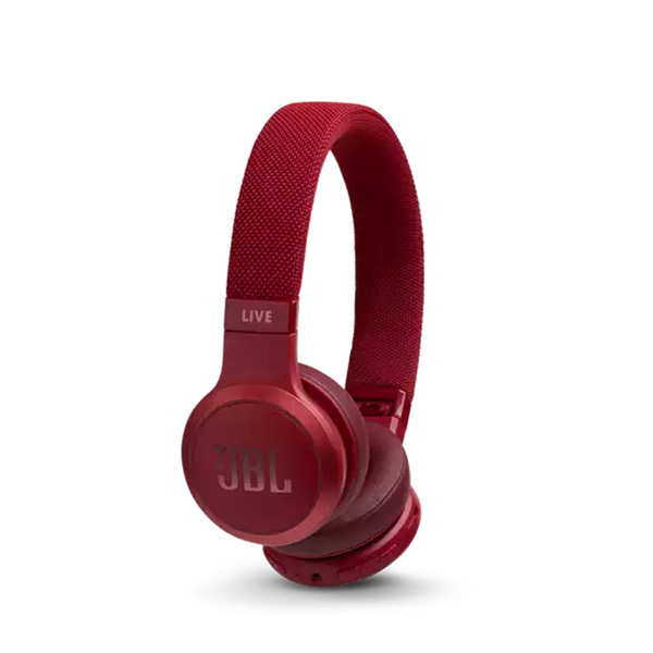JBL LIVE 400BT Wireless On-Ear Headphones - Red