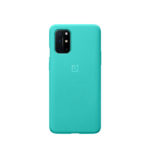 OnePlus 8T Sandstone Bumper Case Cyan