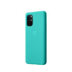 OnePlus 8T Sandstone Bumper Case Cyan