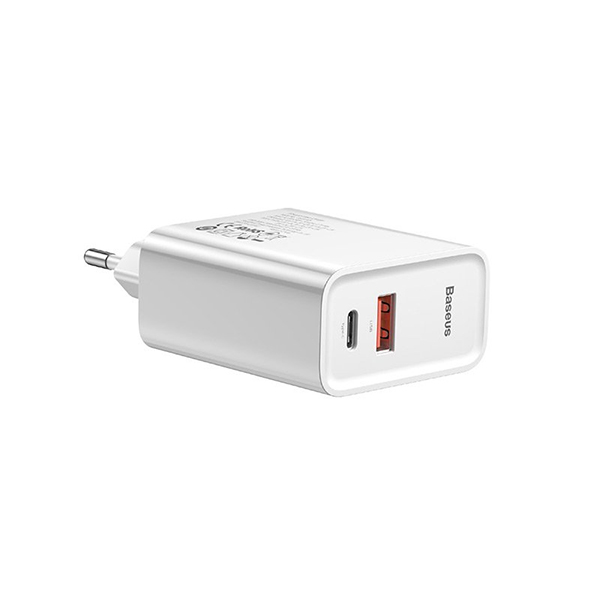 Baseus Speed PPS Quick Charger C+U 30w - White (1)