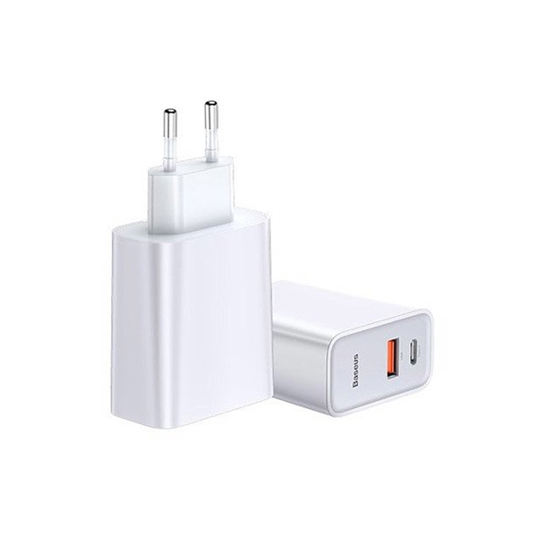 Baseus Speed PPS Quick Charger C+U 30w - White (1)