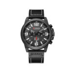 Curren 8314BLK Multi-Functional Analog Watch (1)