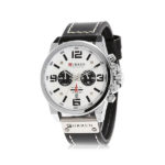 Curren 8314WHT Multi-Functional Analog Watch (1)