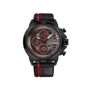 Naviforce 9110RD Multi-function Analog Watch