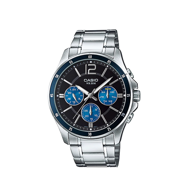 Casio MTP-1374D-2AVDF Stainless Steel Men's Watch
